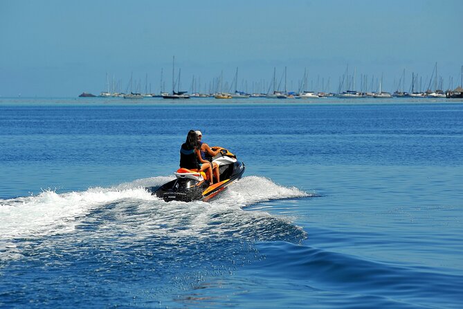 Jet Ski Trip for One Hour - Getting comfortable with the jet ski