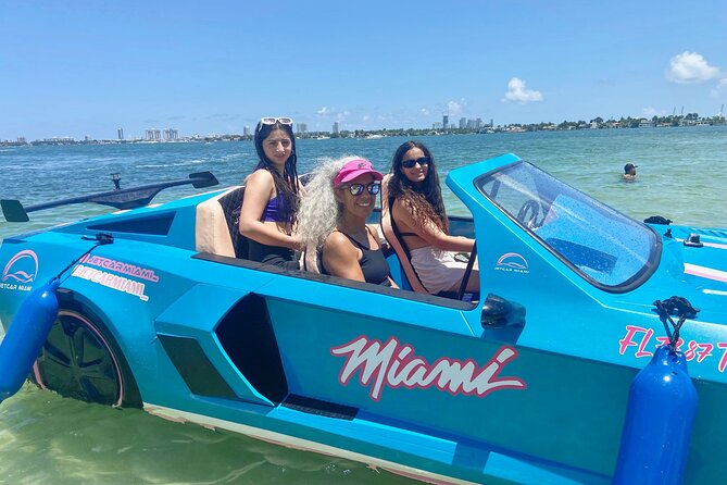 Jetcar Miami (Jet ski/jet boat) Rental - Music makes the ride feel more personal