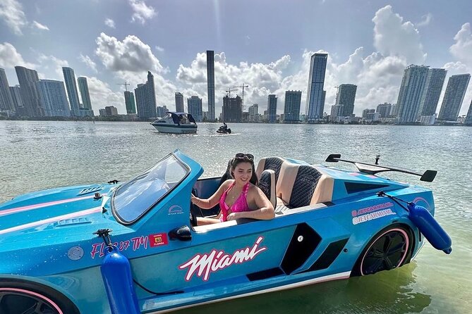 Jetcar Miami (Jet ski/jet boat) Rental - What the $249 group price really buys