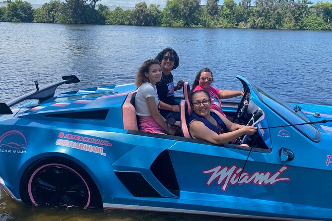 Jetcar Miami (Jet ski/jet boat) Rental - Weather, water spray, and practical comfort