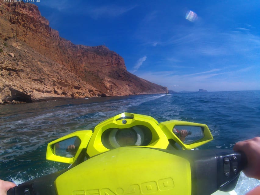 JETSKI 30MIN (INGLES) - Leaving the Port and Seeing Benidorm From Offshore