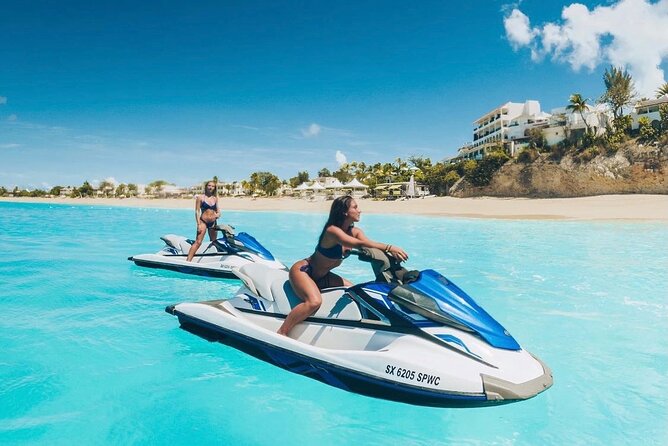 Jetski Ride in St Maarten - Getting from C.A. Cannegieter Street to the beach
