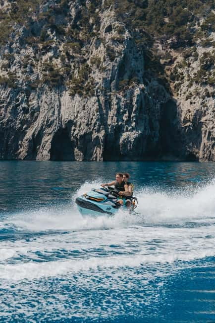 Jetski Tour 30 minutes with free photos - Starting at La Cantina in Port dAndratx