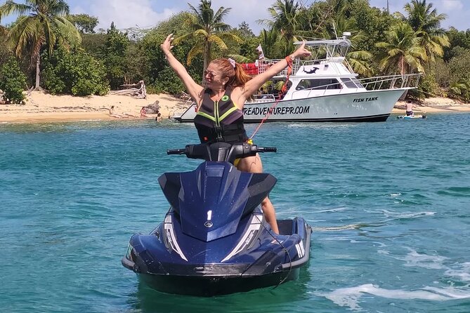 JetSki Tour on Vieques - Two beaches reached only from the water
