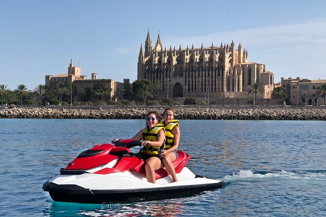 Jetski Tour to the Emblematic Palma Cathedral - From Cala Gamba to Palma Cathedral