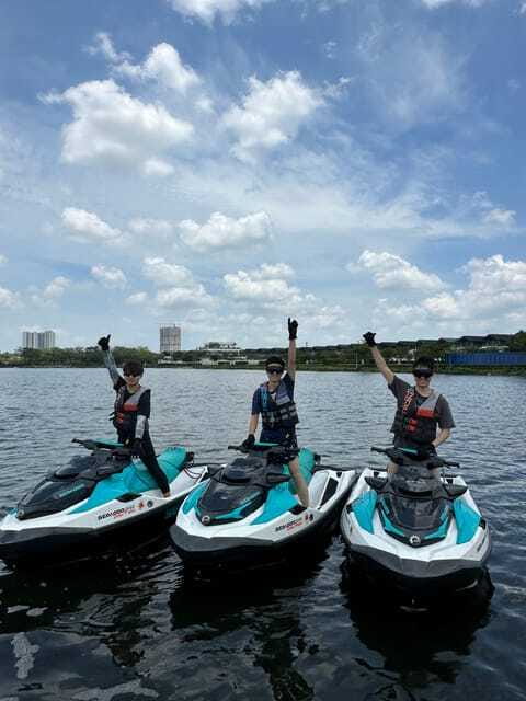 Johor Bahru : Seadoo JetSki 30mins Self Ride Tour(Single) - Passing TheZon Ferry Terminal and Stulang Beach
