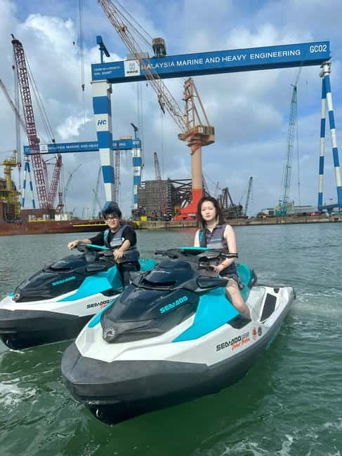 Johor Bahru : Seadoo JetSki 60mins Self Ride Tour(Single) - Setting off from Senibong Cove Marina