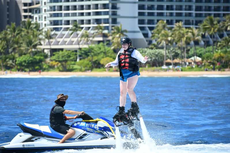 Kaanapali Beach: Jet Ski or Flyboard Rental Tours - How the 30-minute flyboard session works