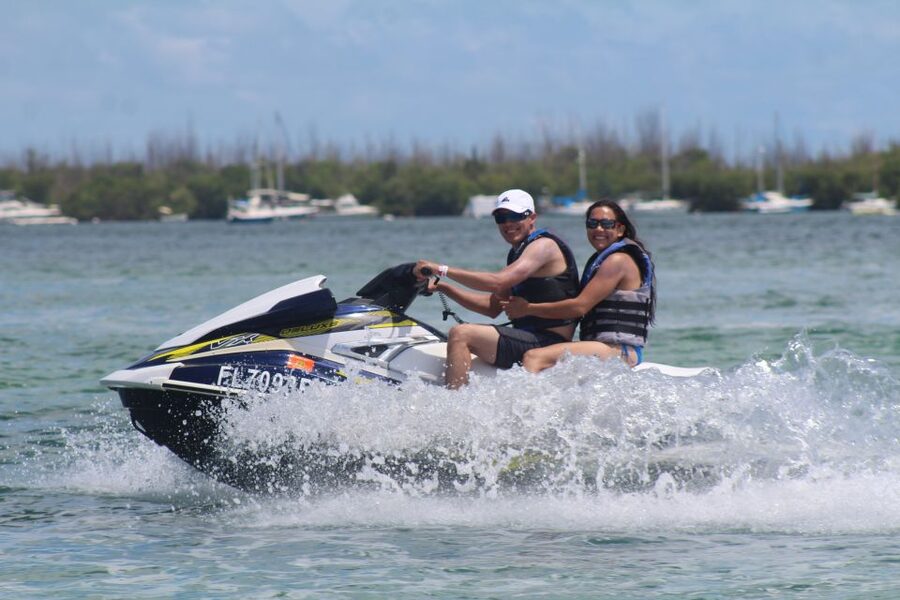 Key West: Jet Ski Island Tour with Sandbar Stop - Seeing the southernmost point from offshore