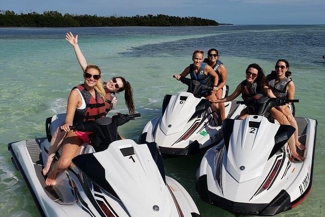 Key West's Morning Jet Ski Tour Special - Beaches, sandbars, and the open-water break