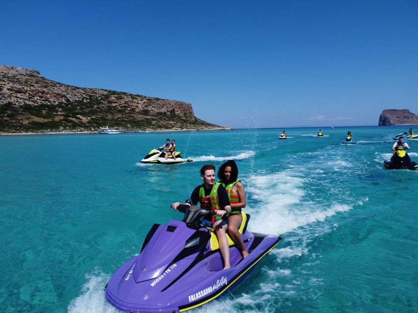 Kolymvari - Afrata & Menies Jet Ski Safari - Menies Beach and the middle stretch