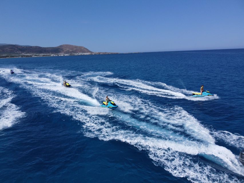 Kolymvari - Afrata & Menies Jet Ski Safari - The ride to Afrata Beach