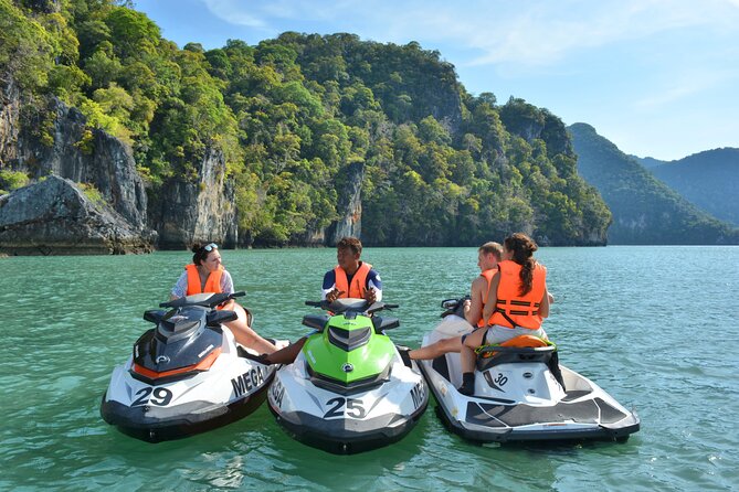 Langkawi Jet Ski + Island Hopping - A zipline with a very good view