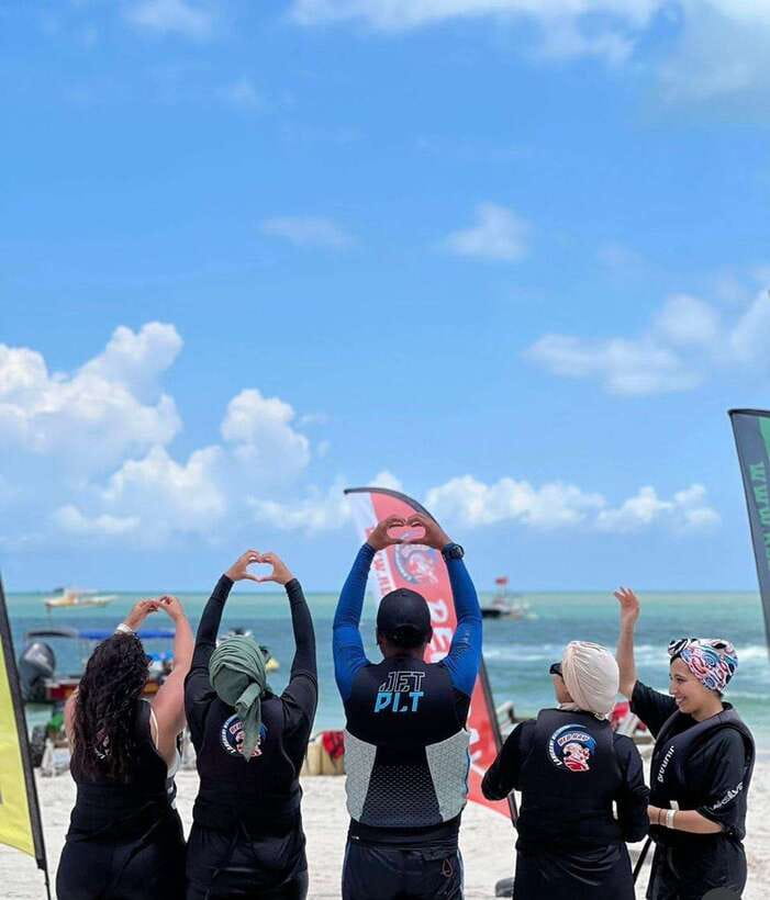Langkawi Jet Ski Tour Dayang Bunting Free Drone Video - Starting smoothly at Pantai Cenang or the cruise terminal