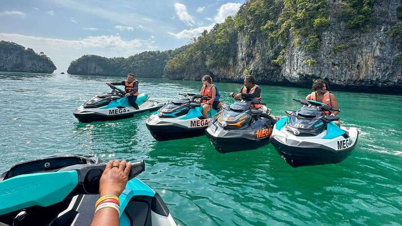 Langkawi: Premium UNESCO Geopark Jet Ski Tour of 8 Islands - Pregnant Maiden Lake and its unusual shape