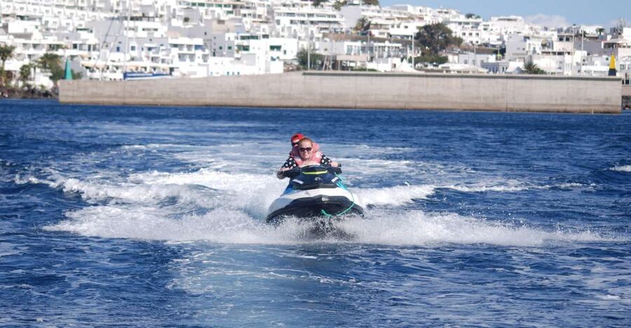 Lanzarote: Jet Ski Tour - From hotel pickup to Puerto del Carmen