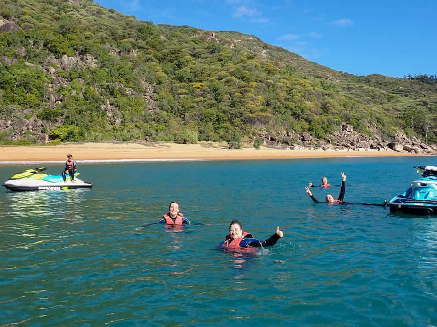Magnetic Island: 5 Beach Bay Jet Ski Tour - Swimming, marine life, and coastal interpretation