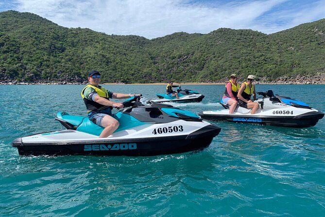 Magnetic Island Jet Ski Tour - Riding from Townsville toward Magnetic Island