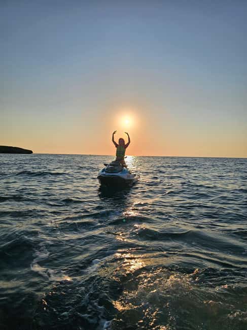 MALLORCA: CALA D'OR JET SKI TOUR, SUNRISE OR SUNSET - Key points at a glance