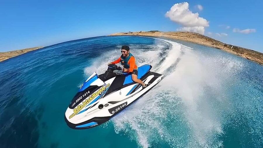 Malta 30 Minutes Jet Ski Rental / Hire - No License Needed - Cirkewwa is the right launch point for Comino
