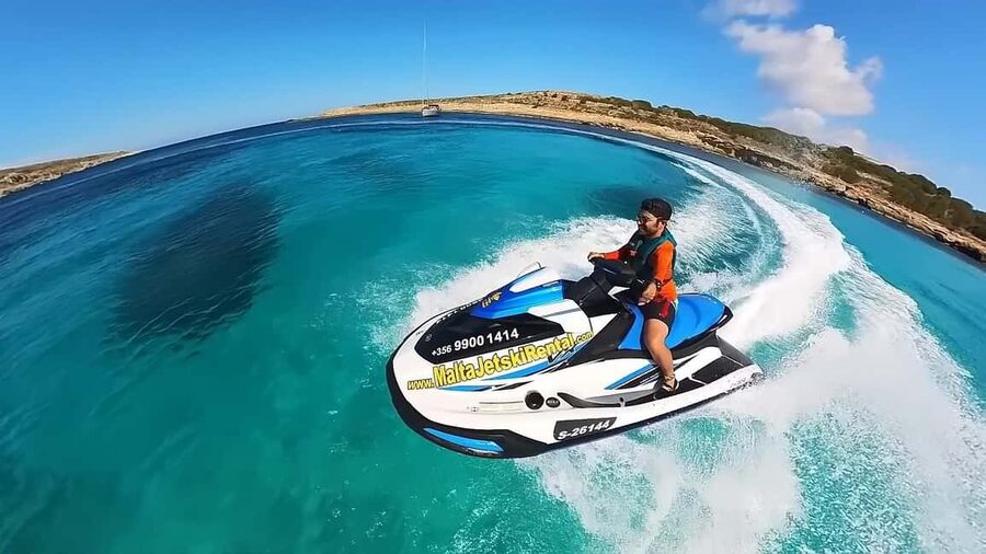 Malta 30 Minutes Jet Ski Rental / Hire - No License Needed - New Yamaha and Seadoo machines