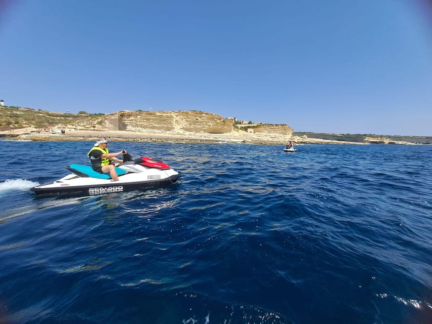 Malta: Jet Ski Rental - Choosing between 15 minutes and one hour
