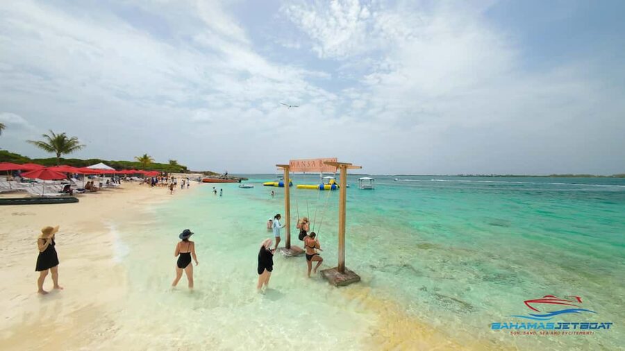 Mansa Bay w/ Swimming Pigs, Banana Boat, JetSki & Snorkeling - Who will enjoy this day most