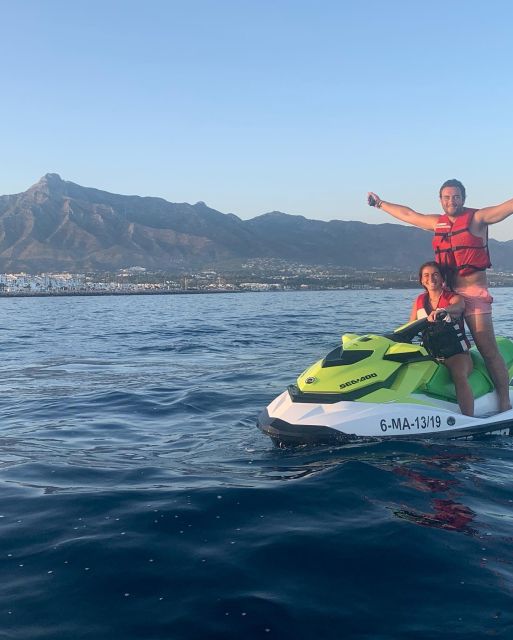 Marbella: Jetski tour along the coast of Marbella - What the first ten minutes are really for