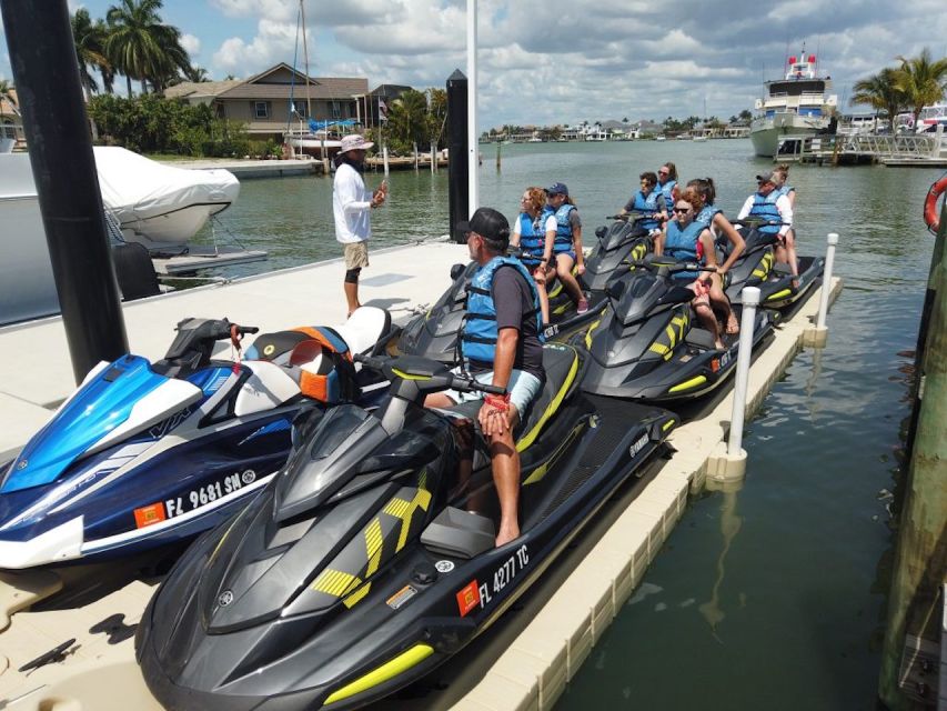 Marco Island: Ten Thousand Island Jet Ski Guided Tour - Rookery Bay and the open-water sections