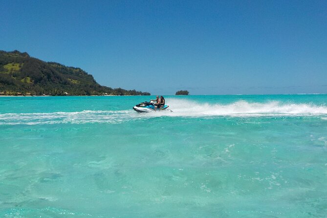 Medium Combo in Moorea of 2 hours of Jetski and 2h30 of Quad - The lagoon ride from Opunohu Bay