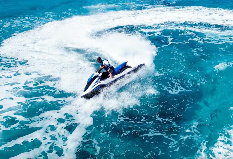 Mellieha: Jet Ski Rental, No License Needed - The safety briefing comes before the fun