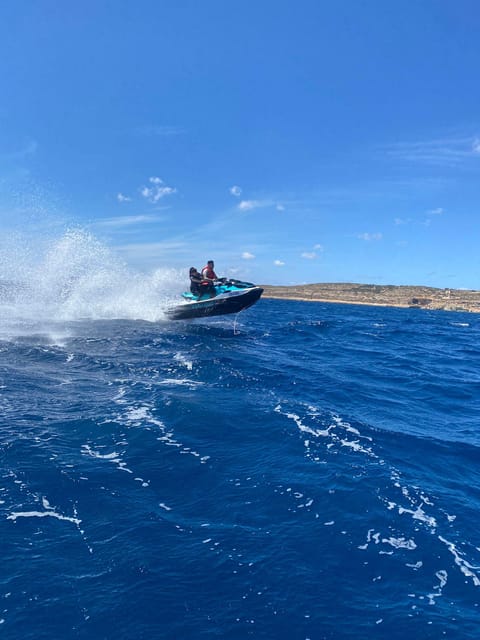 Mellieha: Jet Ski Rental with Safety Boat - What the $94 price really covers
