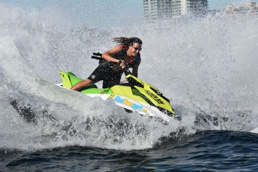 Miami: #1 Jet Ski Company used by Celebrities - A fast ride with Miami in the rearview mirror