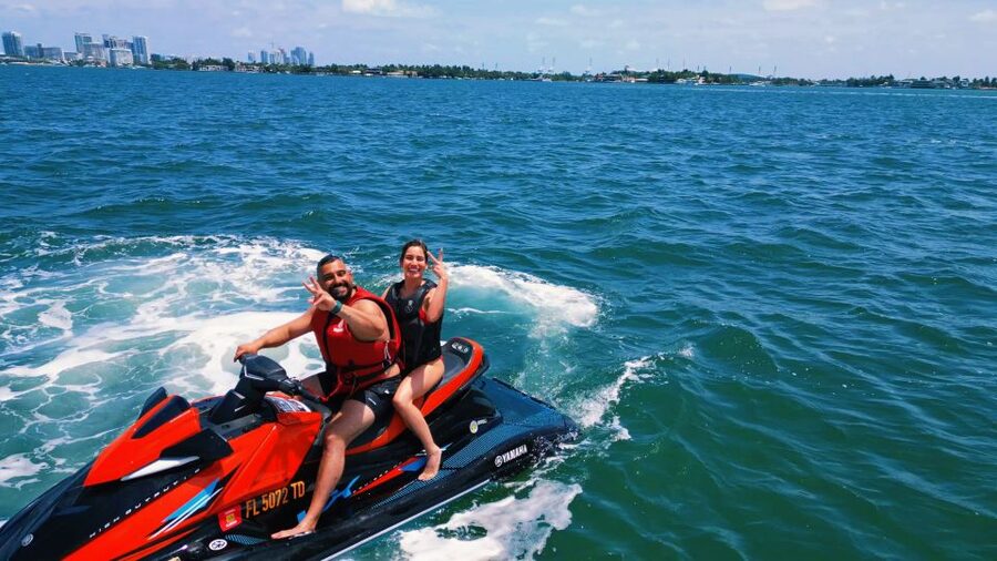 Miami: Adventure Cruise with Jetski, Tubing, and Drinks - Tubing and the banana boat ride