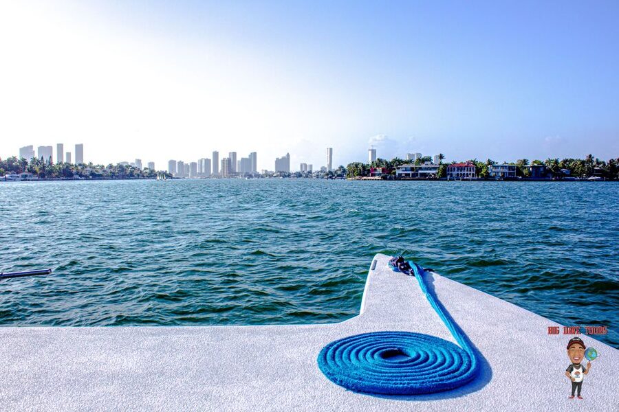 Miami: Adventure Cruise with Jetski, Tubing, and Drinks - Jet skis across Biscayne Bay