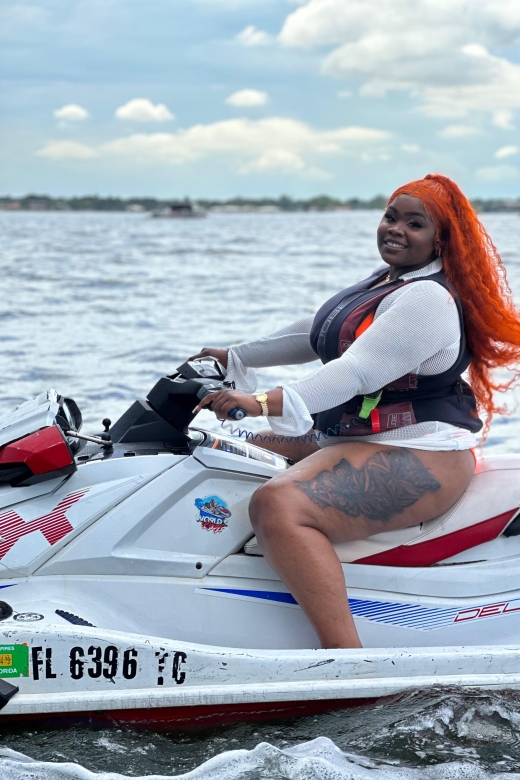 Miami Beach: Jetski Rental Experience with Boat and Drinks - One hour on a jetski around Biscayne Bay