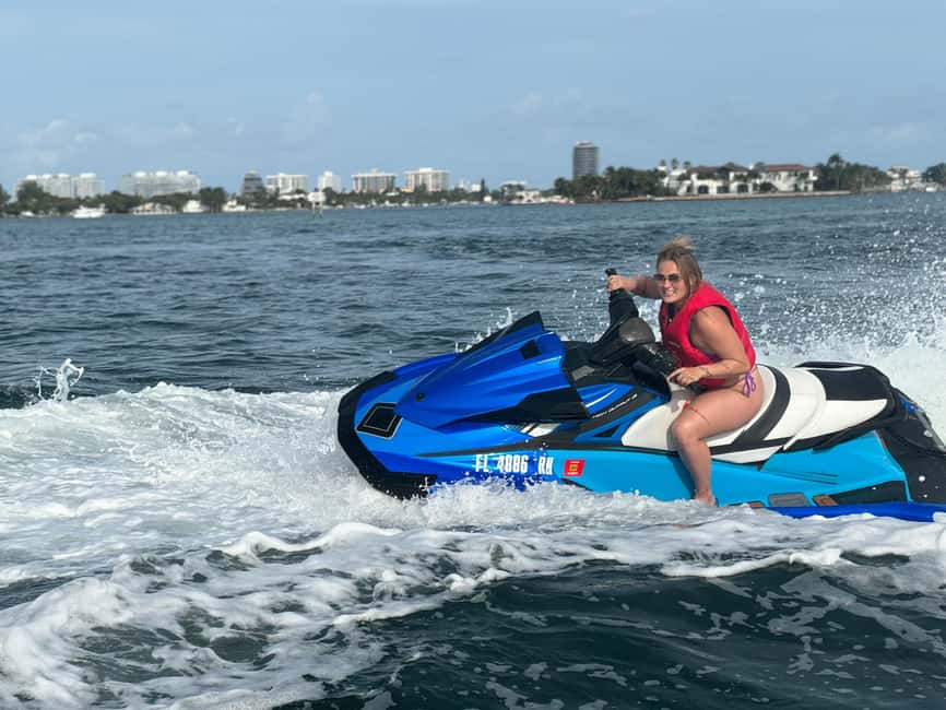 Miami Beach: WaveRunner 1 Hour Rental & 1 Hour Boat Ride - What the WaveRunner hour is really like