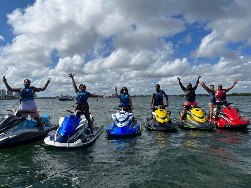 Miami: Biscayne Bay and Miami Beach Guided Jet Ski Adventure - Sharing a jet ski, weight limits, and the real cost