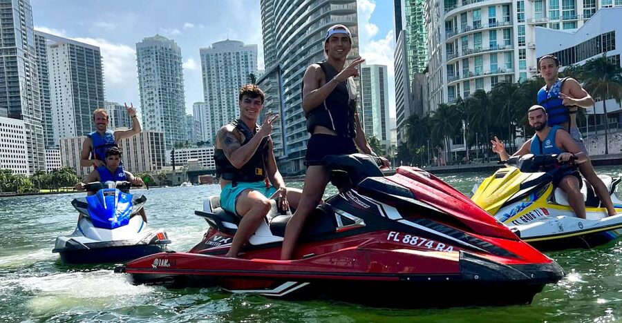 Miami: Biscayne Bay and Miami Beach Guided Jet Ski Adventure - Timing, wind, and the paddleboard transfer