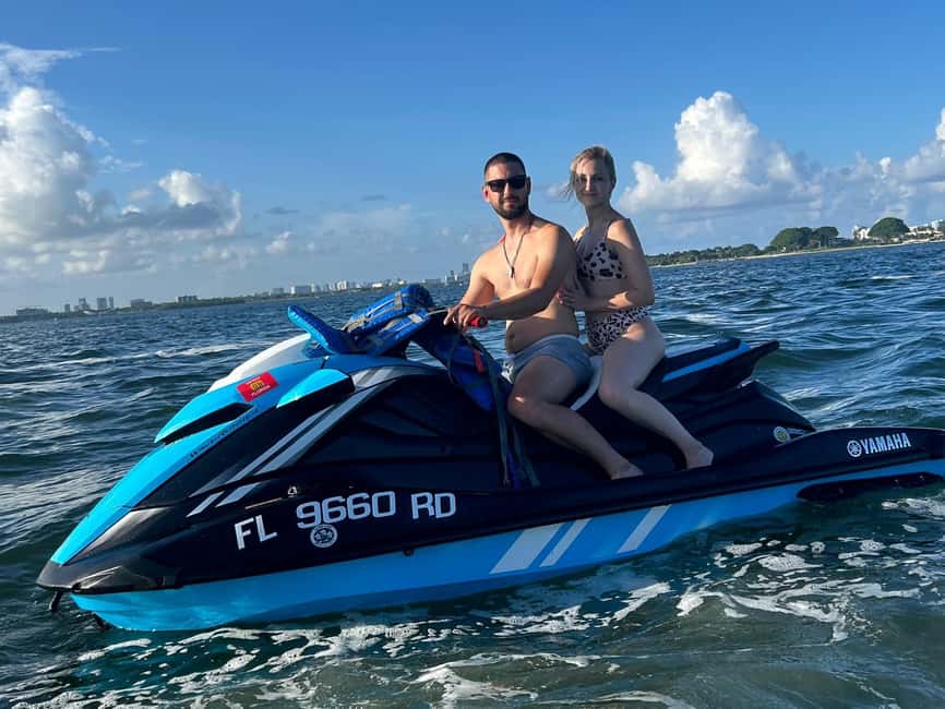 Miami: Biscayne Bay Jet Ski Rental & Free Boat Ride - Key points to know before you book