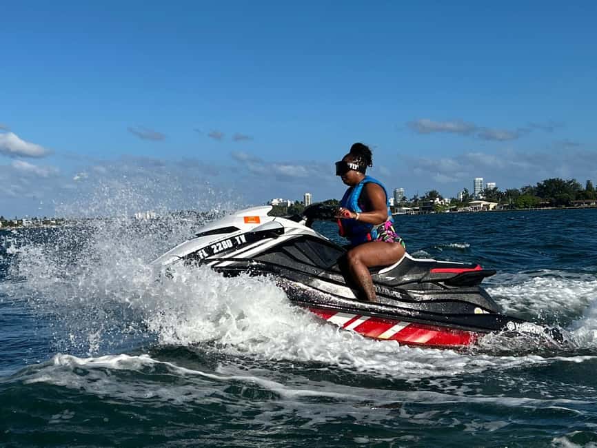 Miami: Biscayne Bay Jet Ski Rental & Free Boat Ride - The boat ride sets up the main event
