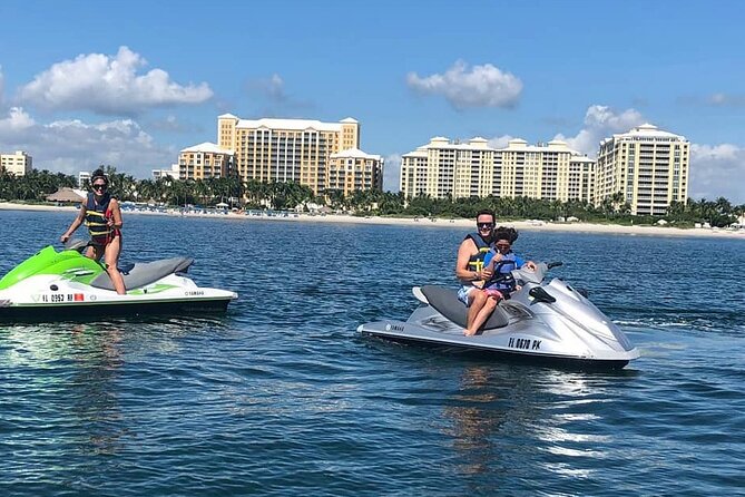 Miami Biscayne Bay Jet Ski Tour - Riding toward Miami Beach and celebrity homes
