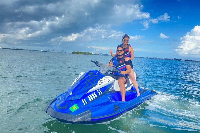 Miami Jet Ski Adventure + Complimentary Boat Ride - Getting ready for the jet ski