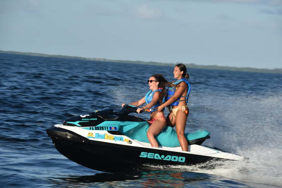 Miami: Jet Ski and SpeedBoat - The ride begins at Pier 9 in Dinner Key Marina