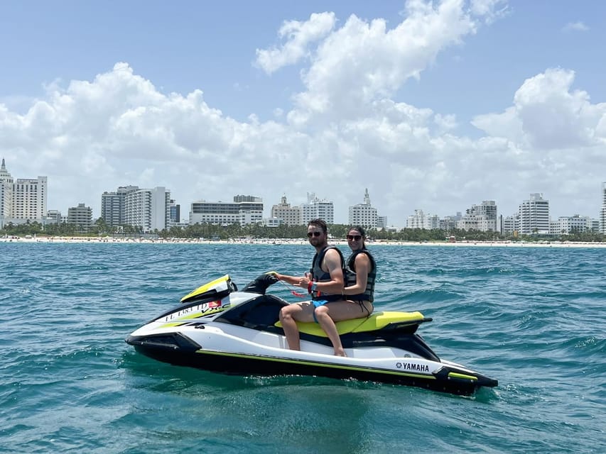 Miami: Jet Ski Riding from South Beach - Riding beside South Beach