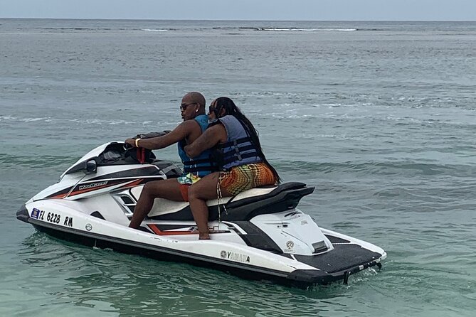 Montego Bay Jetski and Bamboo River Rafting Private Tour - Limestone for a Jamaican foot massage
