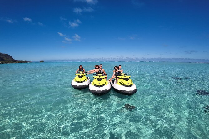 Moorea Combo 2h Jetski 3h30 Quad - The 2-hour jet ski route around Moorea’s north coast