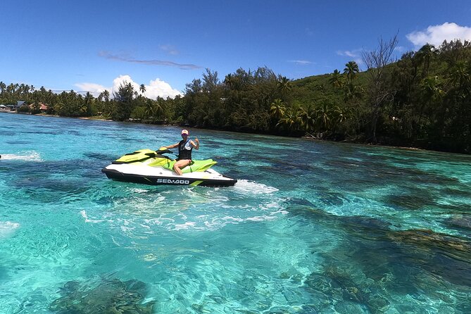 Moorea Solo or Twin 3 hours Jet Ski Tour - Opunohu Bay and the changing view of Moorea