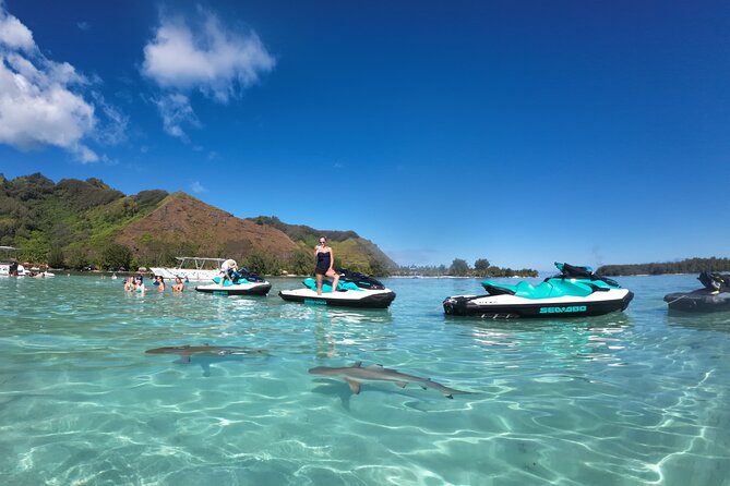 Moorea Solo or Twin Island Tour Jet Ski 4 hours - How the four-hour schedule feels on the water