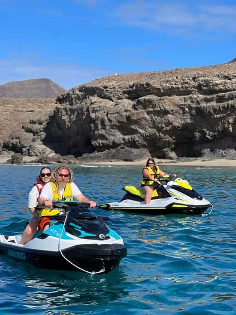 Morro Jable: Guided Jet Ski Safari (without license) - What the coastal route gives you